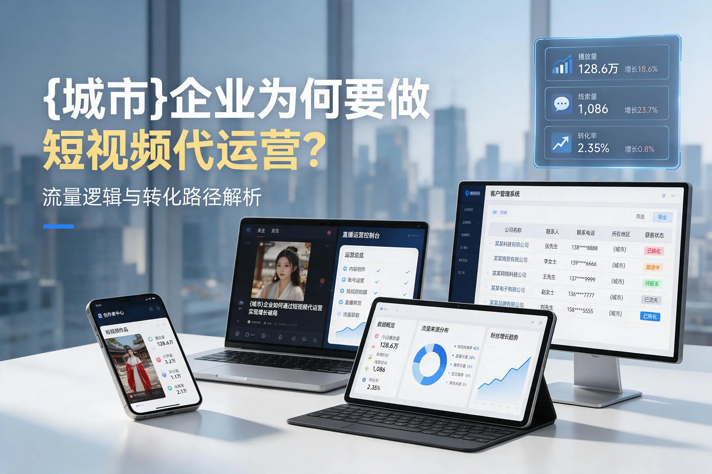 澄迈企业为何要做短视频代运营？流量逻辑与转化路径解析
