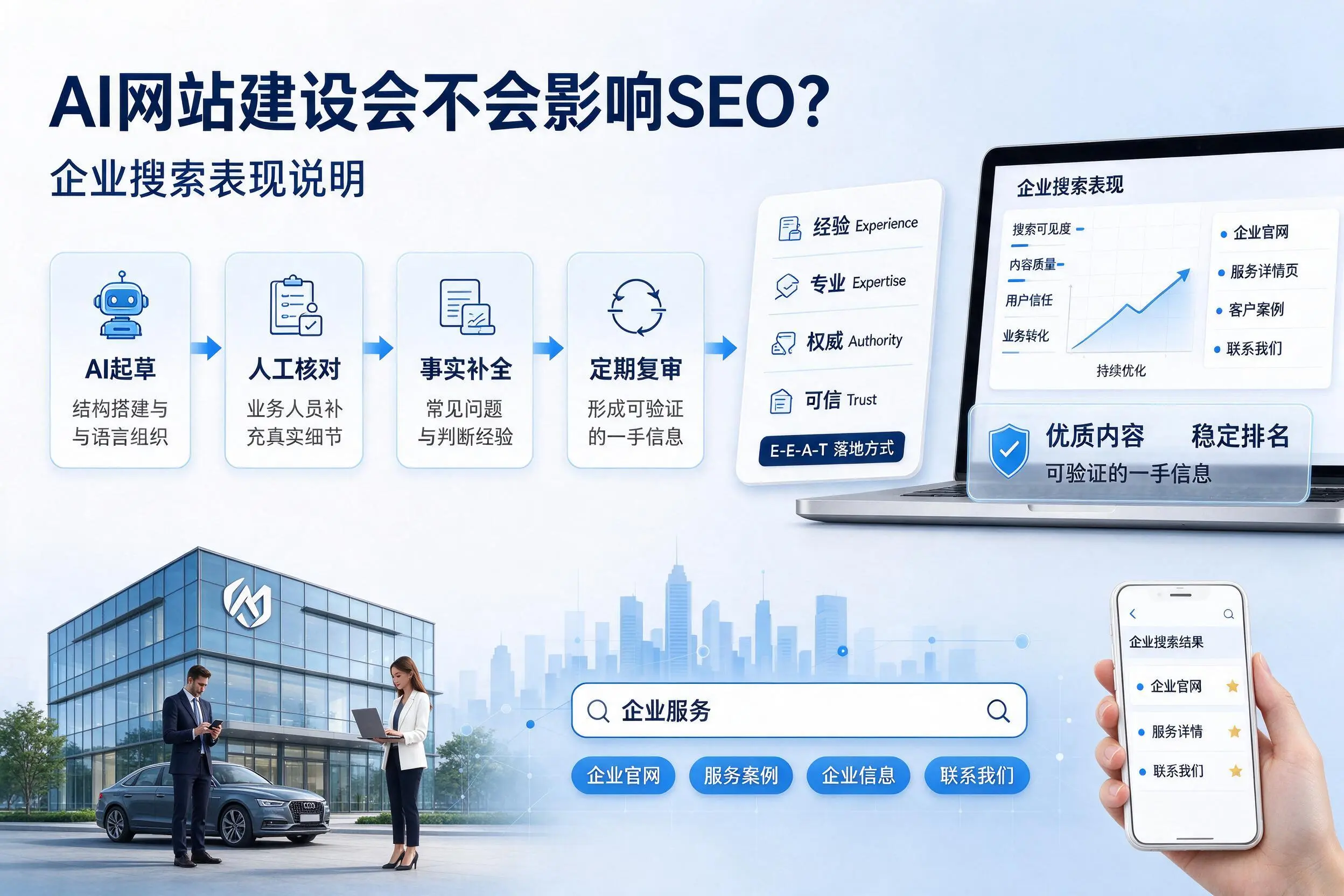 AI网站建设会不会影响SEO?澄迈企业搜索表现说明